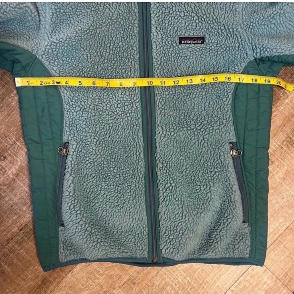 LAST CHANCE CLOSET CLOSING Patagonia Retro X Turquoise Teal Blue Green Jacket - Picture 6 of 8